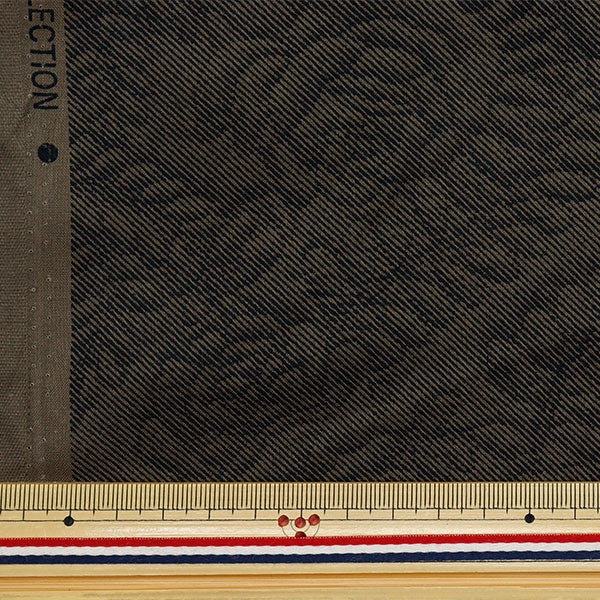 [Quantity starting from 5] Fabric "Sharting Illusion Charcoal 804302-C" YUWA Ariwa Shoten