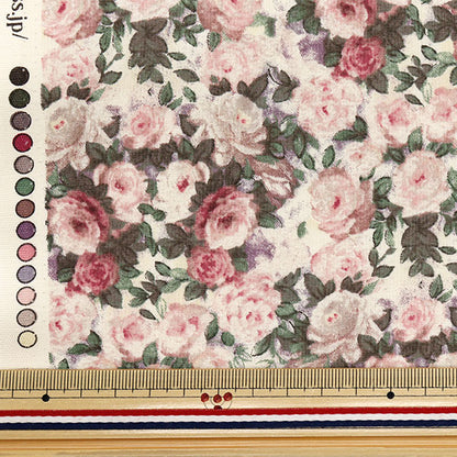 [数量从5开始] 织物 “ Sharting Secret Rose Garden Retro Pink 824887-E" Yuwa Ariwa射击