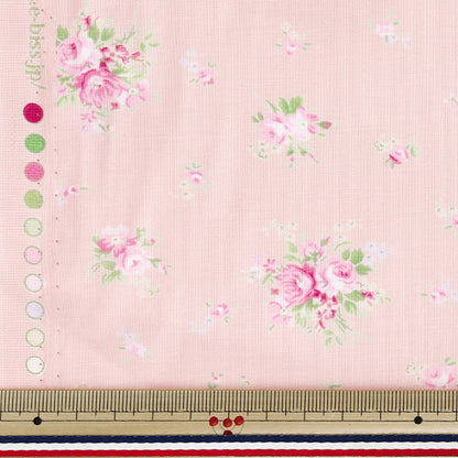 [Quantity starting from 5] Fabric "Sharting small floral pattern pink 829913-E" YUWA Ariwa Shoten