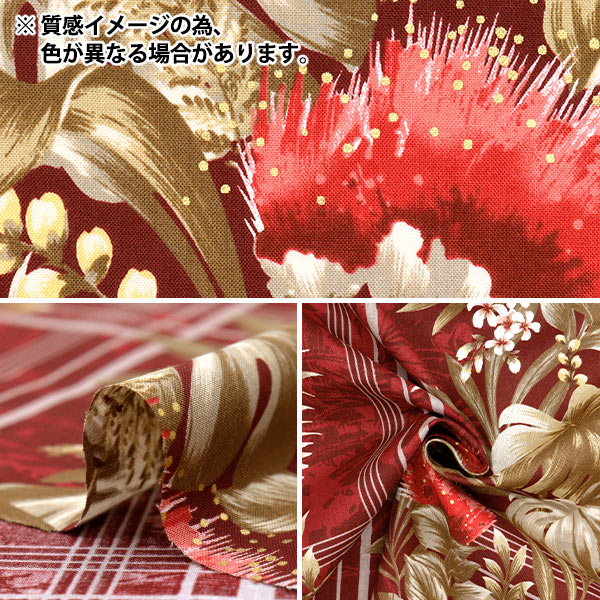 [数量从5开始] 织物“ Sharting Island Style Cathy Mum Popoe Beige 02541-4BE"