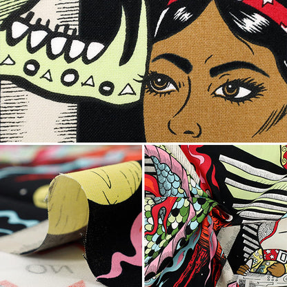 [Quantity starting from 5] Fabric "USA cotton Sheeting ALEXANDER HENRY creature feature! 8909-A"