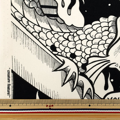 [Quantity starting from 5] Fabric "USA cotton Sheeting ALEXANDER HENRY creature feature! 8909-CR-1"