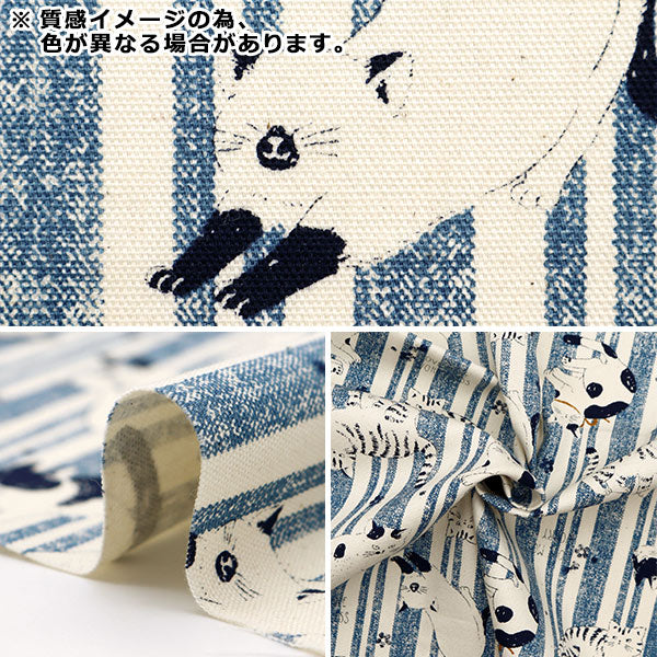 [来自数量5] 织物 "诺瓦 牛津布 NYAKKORE BROWN NOX-NYA-B" KOKKA 【Yuzawaya原来的】