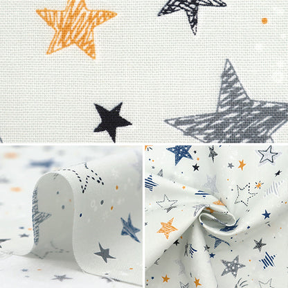 [Quantity starting from 5] Fabric 『Sheeting Colorful Canvas Starlight Gray COCAN-STA-GY" KOKKA