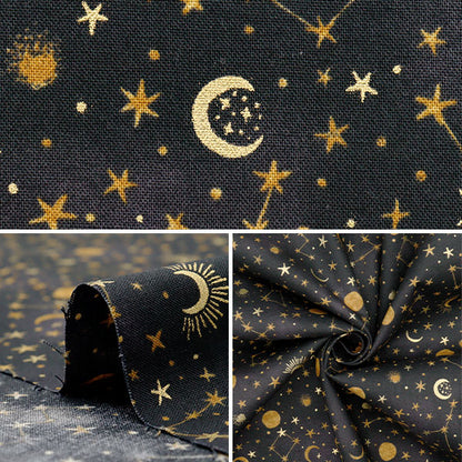 [Quantity starting from 5] Fabric "NOVA Sheeting Midnight Black NSE-MID-BK" KOKKA 【Yuzawayaoriginal】