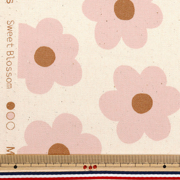[Quantity starting from 5] Fabric "NOVA Oxford Sweet Blossom Pink NOX-SB-PI" KOKKA 【Yuzawayaoriginal】