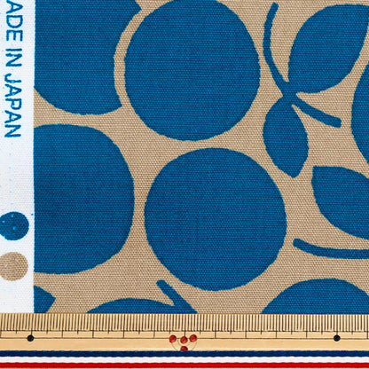 [Quantity starting from 5] Fabric 『Oxford marumaru Blue GT-MARU-BL"