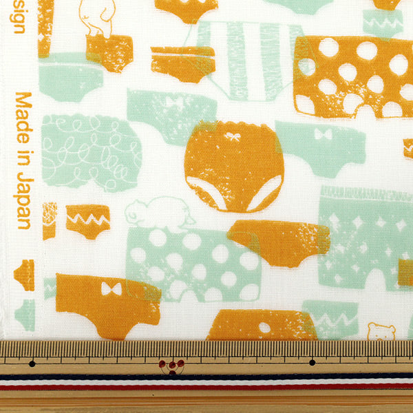 [Quantity starting from 5] Fabric 『double gauze Orange Pants WGPAN-OR"