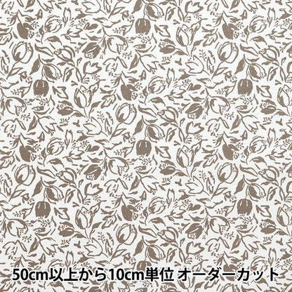 [Quantity starting from 5] Fabric The Munsell Collection Sheeting Tulip Beige YUZ-924-1" 【Yuzawayaoriginal】