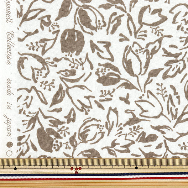 [Quantity starting from 5] Fabric The Munsell Collection Sheeting Tulip Beige YUZ-924-1" 【Yuzawayaoriginal】