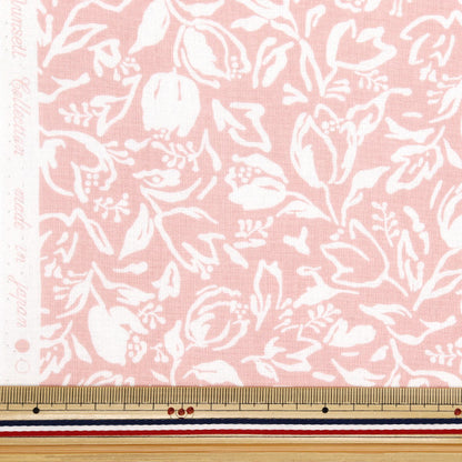 [Quantity starting from 5] Fabric The Munsell Collection Sheeting Tulip Pink YUZ-924-3" 【Yuzawayaoriginal】
