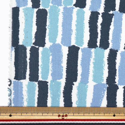 [Quantity starting from 5] Fabric "A super water-repellent twill that repels water, blue, TWTC-CO-BL" 【Yuzawayaoriginal】