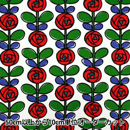[Quantity starting from 5] Fabric "Usako's cloth" Oxford Rose Red ACS1116-A" COTTON KOBAYASHI