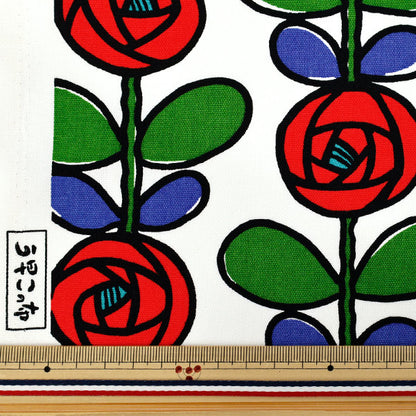 [Quantity starting from 5] Fabric "Usako's cloth" Oxford Rose Red ACS1116-A" COTTON KOBAYASHI