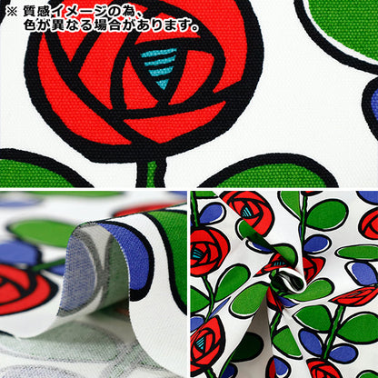 [Quantity starting from 5] Fabric "Usako's cloth" Oxford Rose Blue ACS1116-D" COTTON KOBAYASHI