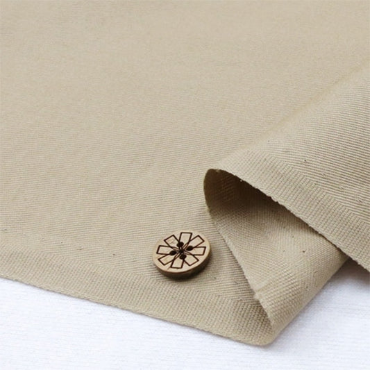 [From quantity 5] Fabric "20 twill beige B17000Z-3"