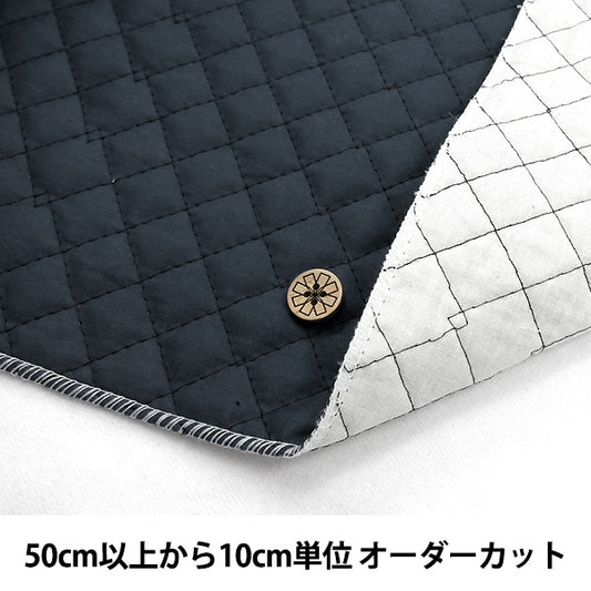 [From quantity 5] Fabric 『SheetingQuilting Black QYSCTC-100BK]