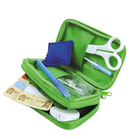 Sewing set sewing set "TOREMY (tremy) sewing set ZipperPouch Green No.1402] MISASA Misasa