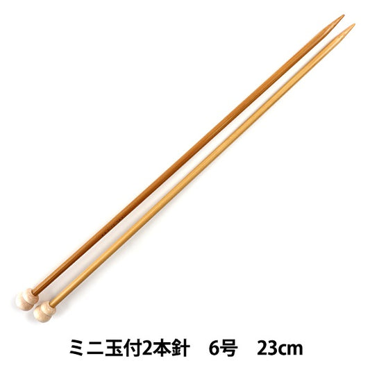 编织针 “硬竹编织针 第二针与迷你球23cm 6“曼塞尔曼塞尔