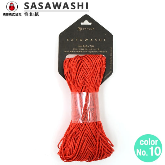 春夏纱线 “ Sasawashi（Sasawa纸）第10颜色” Daruma DARUMA 横田