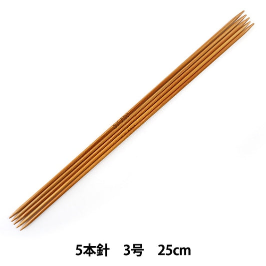 编织针 “硬竹编织针 5针3] Mansell Mansel