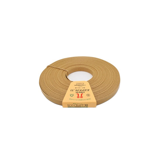 手工艺带“再生纸带Ecocraft30（Eco Craft 30）101颜色自然” Hamanaka