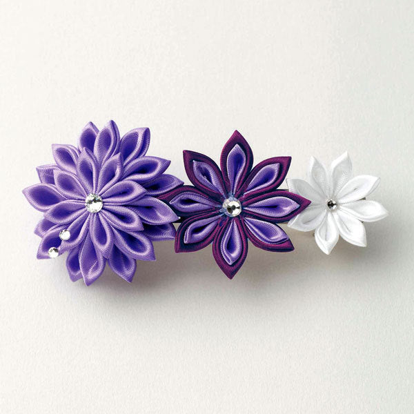 手工艺套件“缎子织物与Tsumamizaiku Valletta Purple LH-406] Panami Panami takagi纤维
