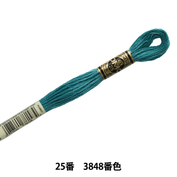 Embroidery thread "DMC No. 25 embroidery thread 3848"