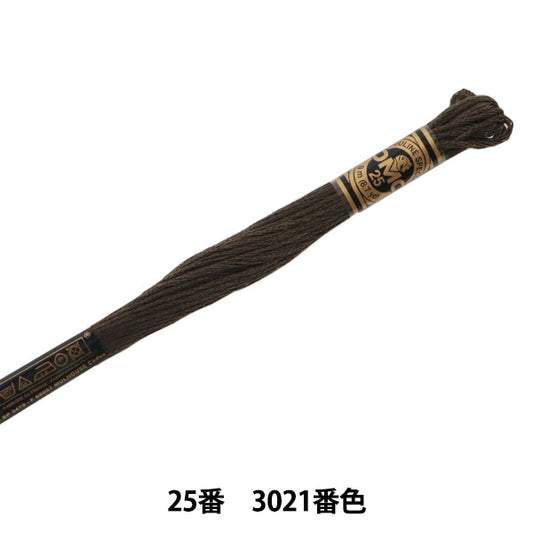 Embroidery thread "DMC No. 25 embroidery thread 3021 No." DMC DMSea