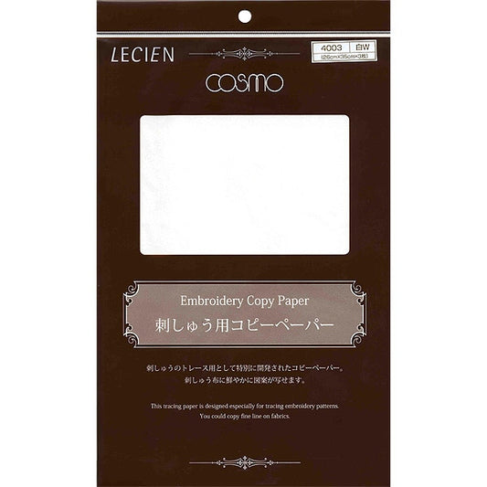 痕跡報紙“激情紙白W 4003” Lecien Lecien Cosmo Cosmo