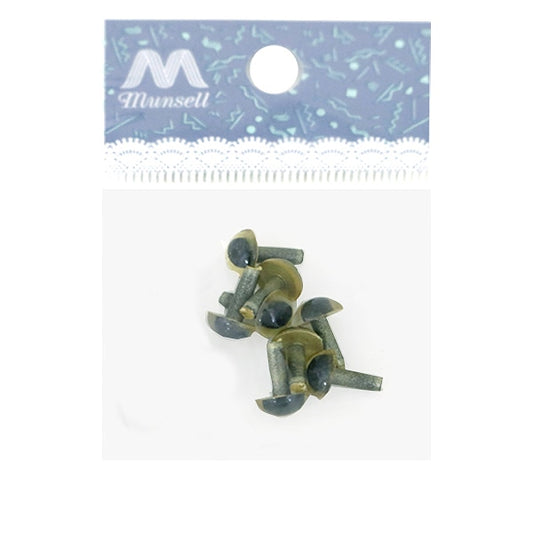 手工艺品零件“猫的眼睛金7.5mm 8件猫眼B1-ja（A19）”
