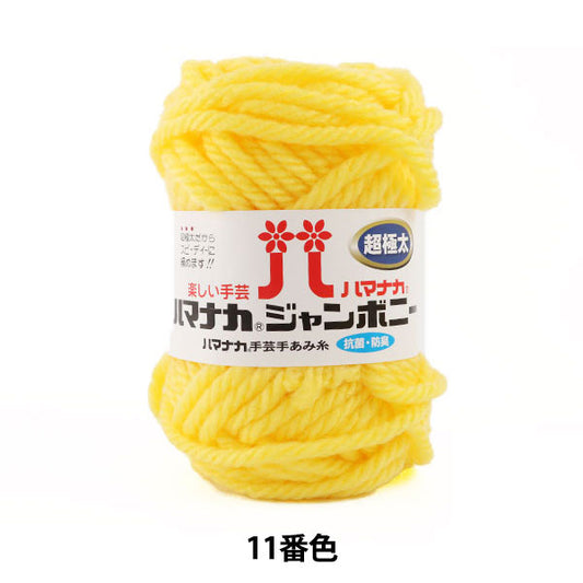 纱线 “ Hamanaka Jumbony Super Furious第11颜色” Hamanaka
