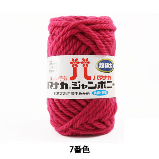 纱线 “ Hamanaka Jumbony Super Furge第7颜色” Hamanaka