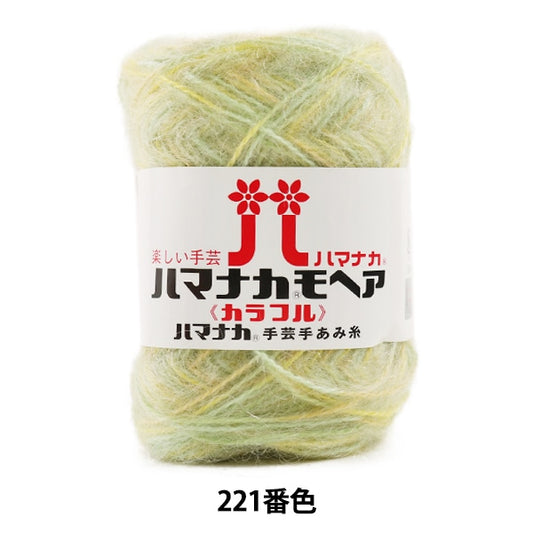 秋冬纱线 “ Hamanaka Mohair五颜六色221颜色” Hamanaka