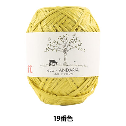 工艺纱线 “ Ecoandariya 19th颜色” Hamanaka