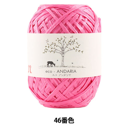 Crafting Yarn "Ecoandariya 46th color" Hamanaka