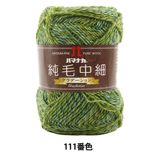 秋冬纱线 “纯头发中间薄（等级）111颜色” Hamanaka