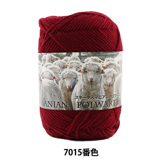 秋冬纱线 “滑雪塔斯马尼亚polwarth 7015”滑雪滑雪纱