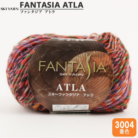 秋冬纱线 “幻想曲Atla（幻想曲Atra）3004颜色”滑雪纱