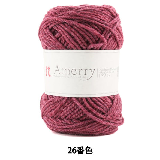 秋冬纱线 “ Amerry 26颜色” Hamanaka