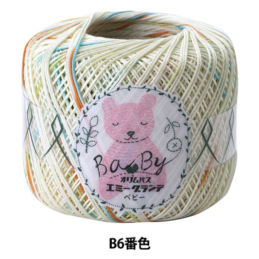 钩编线 “艾美格·格兰德（Emmy Grandley Baby）B6颜色” Olympus