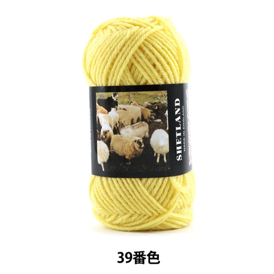 秋冬纱线 “设得兰（设得兰群岛）第39颜色” Puppy