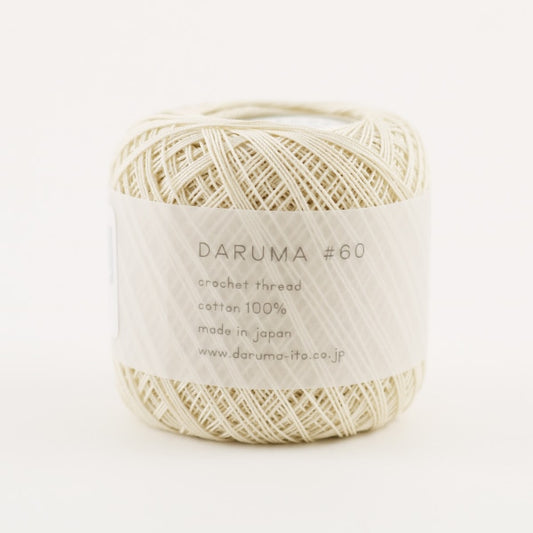 钩编线 “ Daruma＃60 No.2颜色” Daruma DARUMA 横田