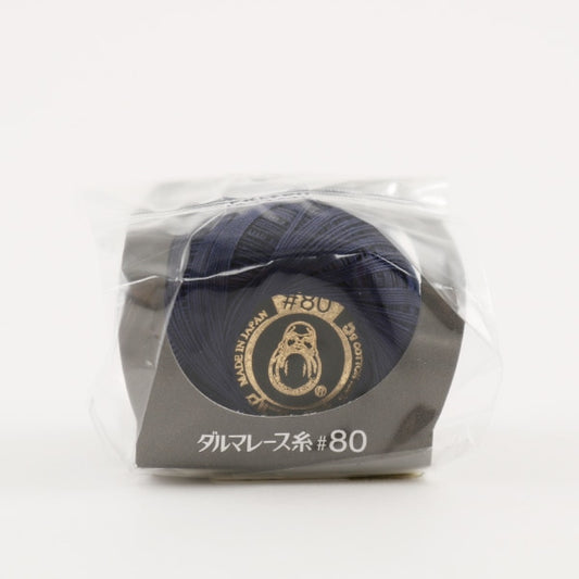 钩针线 『DARUMA钩针线 ＃80 5G 11顏色] Daruma DARUMA 橫田