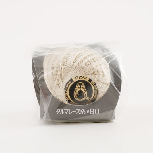 钩针线 『DARUMA钩针线 ＃80 5G 3顏色] Daruma DARUMA 橫田