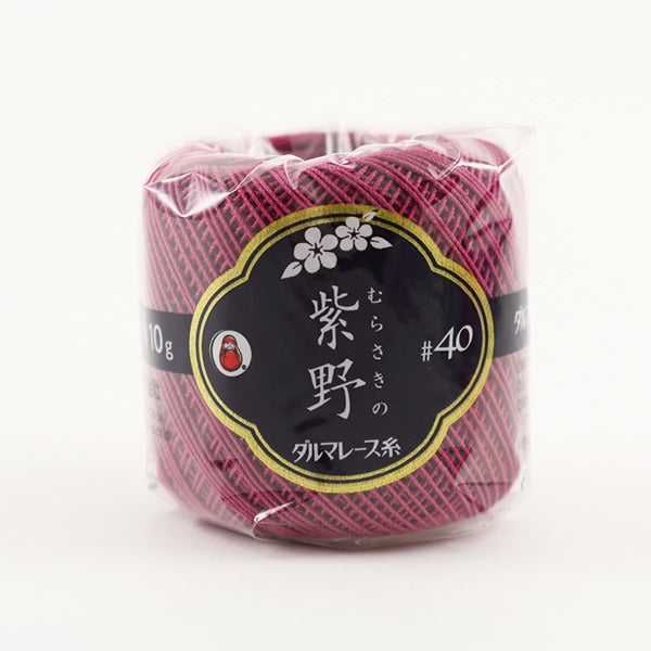 钩针线 “ Shino＃40 10G 16顏色” Daruma DARUMA 橫田