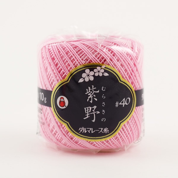 钩针线 “ Shino＃40 10G 6顏色” Daruma DARUMA 橫田