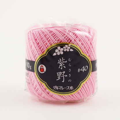 钩针线 “ Shino＃40 10G 6顏色” Daruma DARUMA 橫田