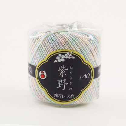 钩针线 “ Shino＃40 10G Kasuri 61st顏色” Daruma DARUMA 橫田