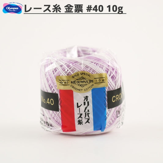 钩编线 『Olympus钩编线 黄金票＃40 10G（Bokashi）62颜色” Olympus